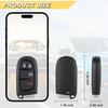 Key Fob Replacement for 2013-2018 Dodge Ram 1500 2500 3500 Car Keyless Entry Remote Control, GQ4-54T GQ454T, 4 Buttons