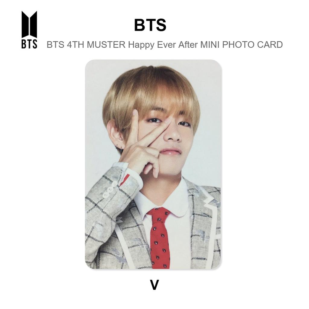 BTS BTS 4TH MUSTER Happy Ever After MINI PHOTO CARD Official Photocard