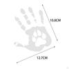 Creative Hand Prints Decal Sticker Decorative Art Decor Waterproof Ornament Paste PVC Print for