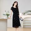 Summer polka dot dress, new design sense, super good-looking dress skirt