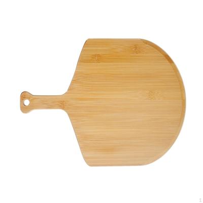 Bamboo Pizza Peel Wooden Cutting Board Oven Accessories with Comfortable Handle for Making