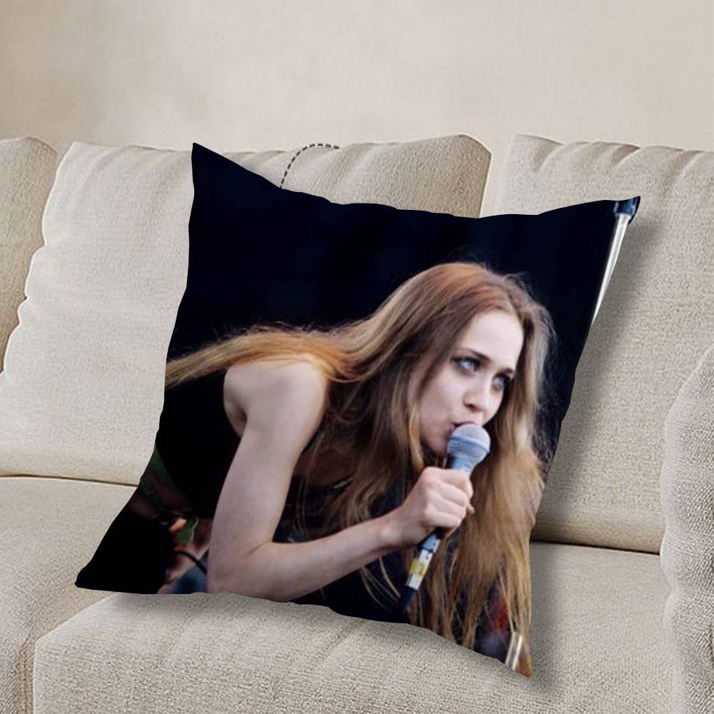 F-Fiona Apple-S I Lover Pillow Case Anti-dustmite Pillowcase Invisible zipper silky short plush Sofa cushion cover