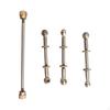 4 Pieces Connecting Rod Accessories Trumpet Ball Joint Universal Simple Assembly Solid Steel