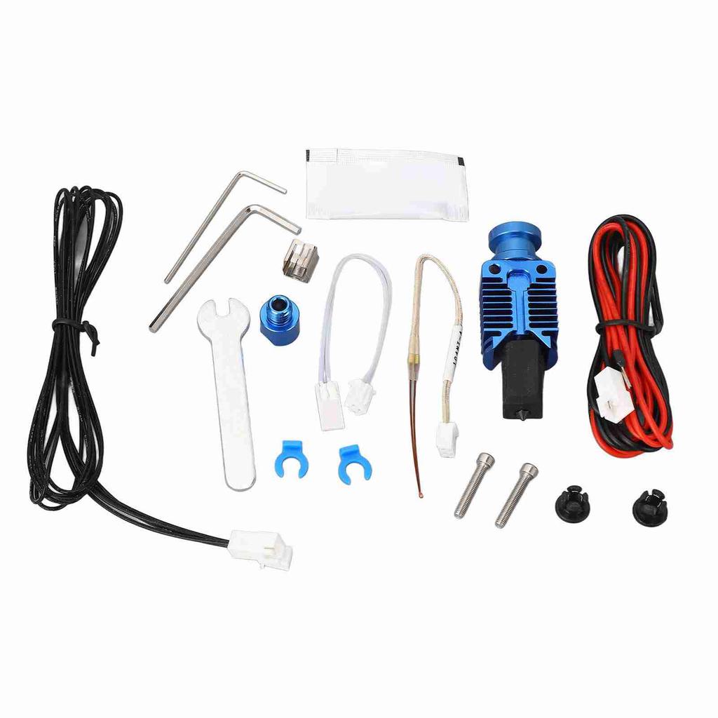TZ End3 Extruder Head Kit High Speed 3D Printer Assembled Extruder Kit with 0.4mm Hardened Steel