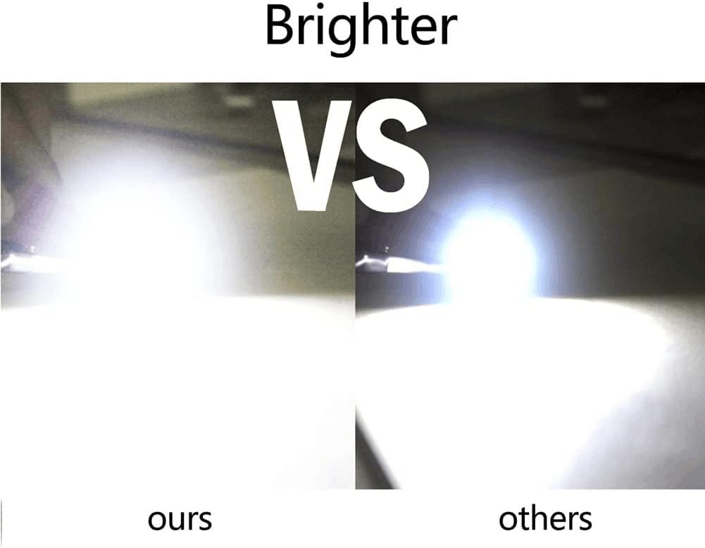 Biqing S25 LED Back Lamp G18 S25 LED Single COB Light White LED S25 Turn Signal Set of 10