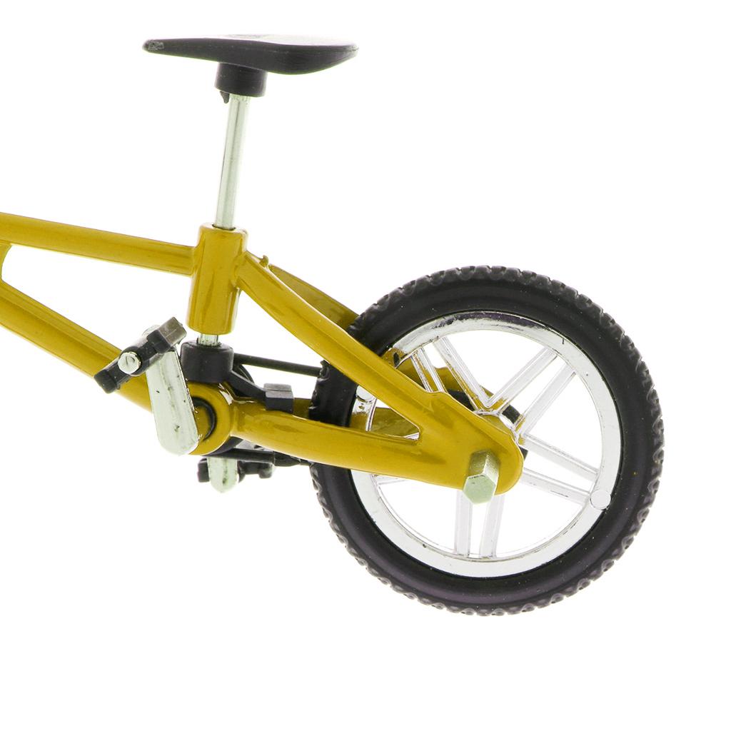1:24 Scale Alloy Finger Bike Bicycle Diecast Model w/Lock Wrench Desk Gadget Stocking Fillers