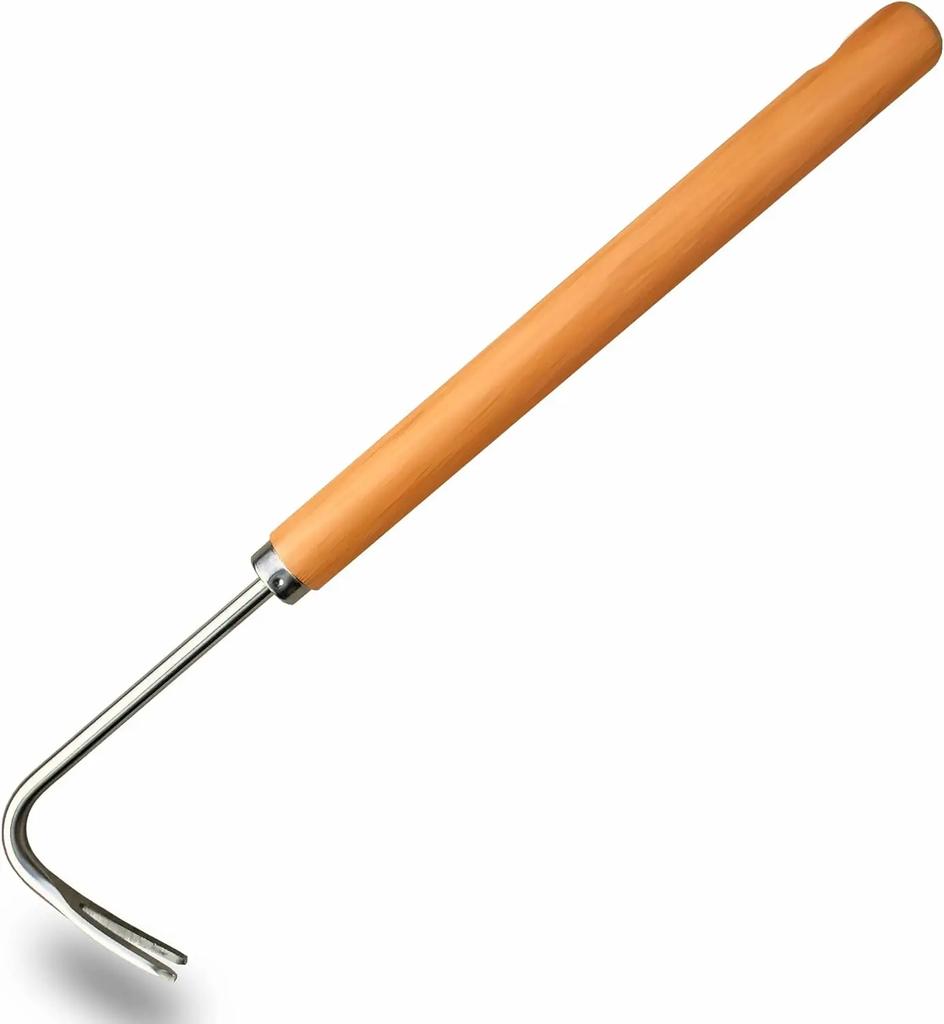 Weed Puller Uprooting Weeding Tool Gardening Hand Tools Weeding Hook for Farm Weeding and Loosening Soil Lightweight Hand Tools