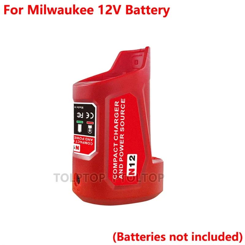 For Makita 10.8V 12V with USB Type-C DC Battery Adapter for Makita 10.8V Battery BL1013 BL1014 Charger Adapter Fast Charging  10