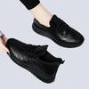 Black flat-soled soft-soled waterproof, oil-proof and non-slip, not tired of standing for a long time, shoes women's shoes, women's shoes