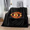 Manchester Fan Art Blanket Soft Warm Cozy Great for Picnics Chair Bed Four Seasons Multipurpose Modern Style Unique Gift for Family and Friends Campin