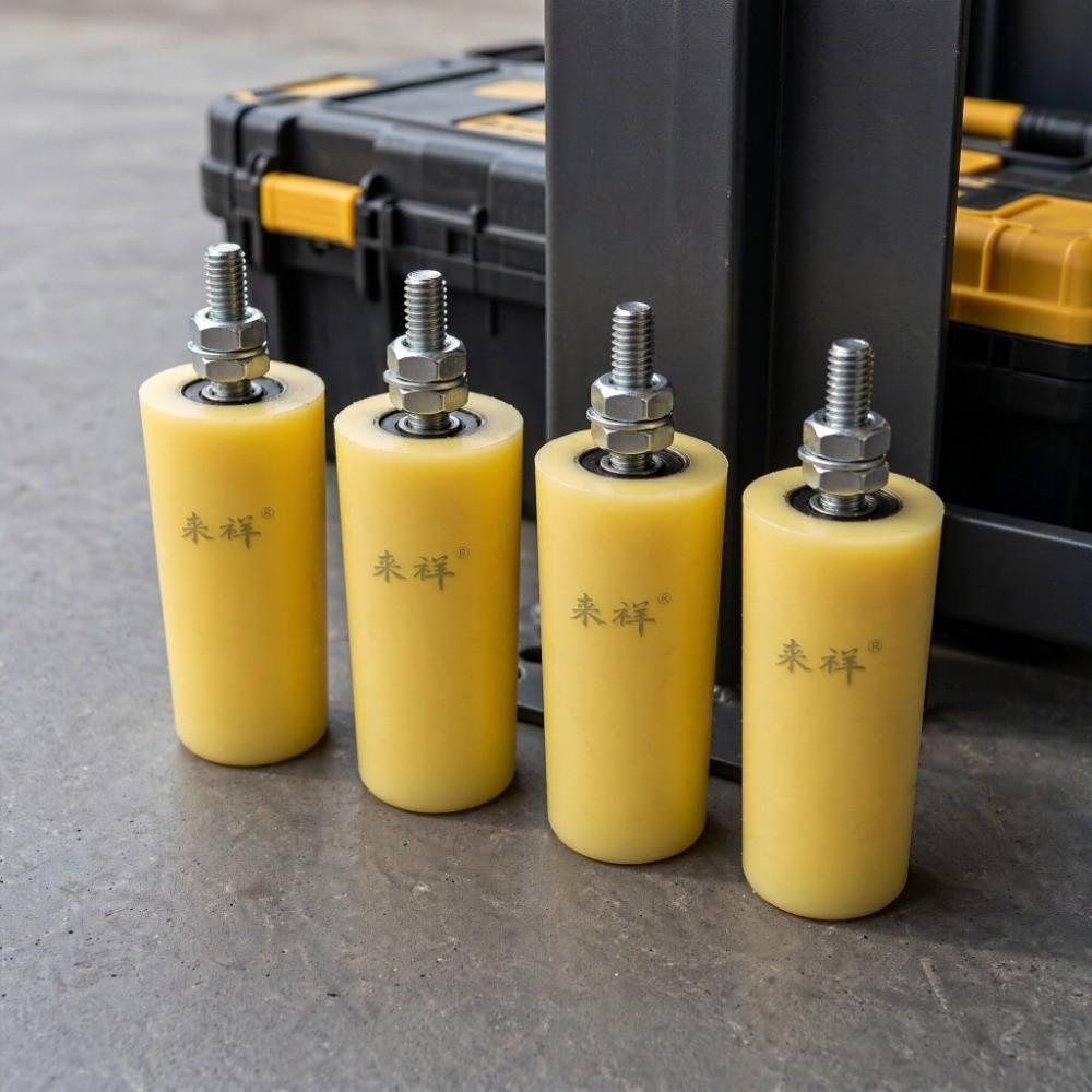 4pcs 5 Inch Slide Gate Guide Roller Heavy Duty Rolling Door Guider Gate Guide Post  Sliding Gate