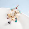 Creative Xmas Style Hanger Brooch with Elk Pearl Pocket Pendants Exquisite Shimmer Decoration Gift