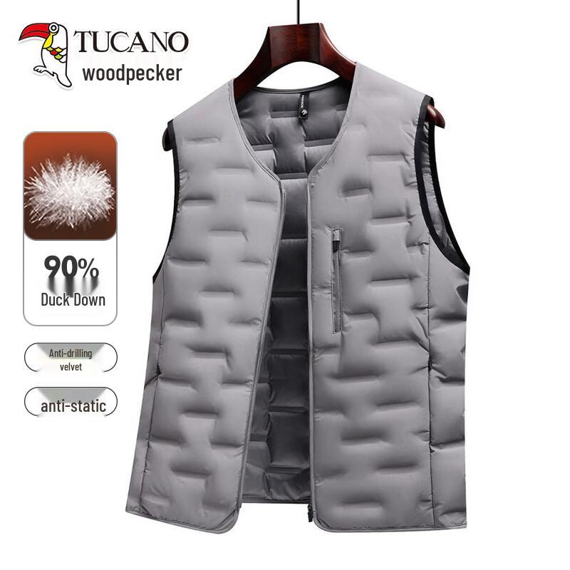 Tucano Men's 90% Down V-Neck Vest