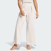 Adidas Yga Hose Einfarbig Yoga Fitness Locker Weites Bein Gestrickte Sporthose Damen Hose Beige IU1824