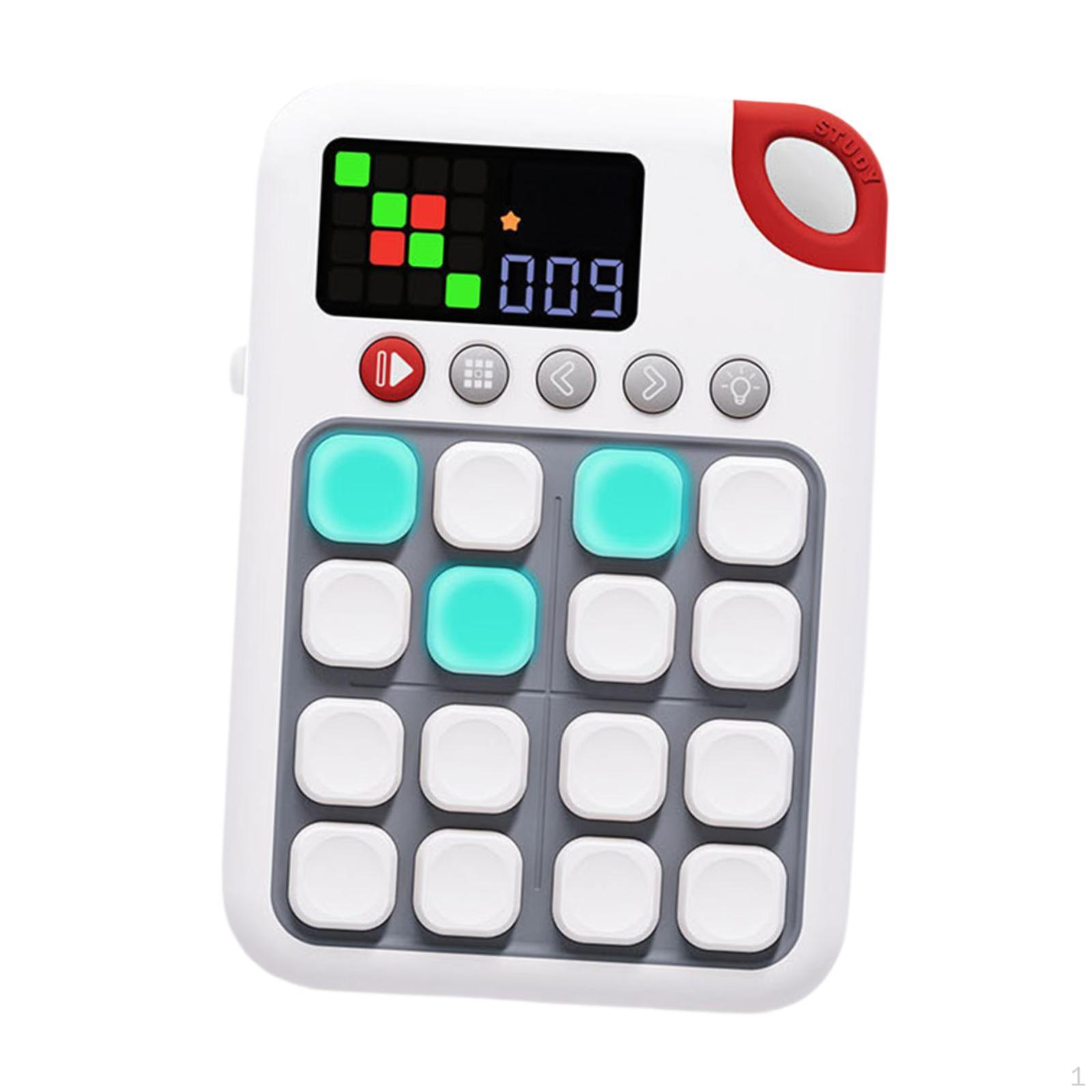 Tic TAC Toe Game Handheld Electronic Puzzle for Kids Children Office Break Trip