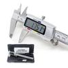 6 Zoll 150mm Digitaler Messschieber Edelstahl Mikrometer Messwerkzeug Tiefenlineal Messschieber Paquimetro