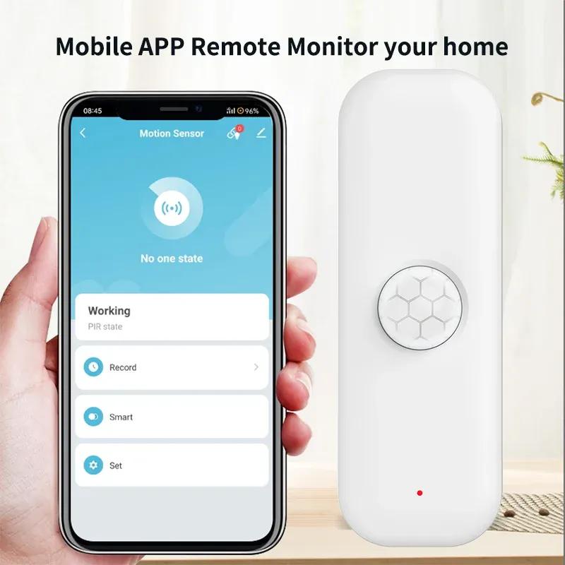 PIR Tuya Zigbee Wifi Motion Sensor Infrared Detector Alarm Sensor Works With Smart Life Tuya Home Assistant Body Sensor