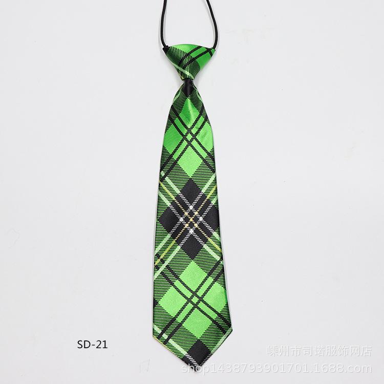 Children'S Printed Small Tie, Handsome Trendy Treasure Tie, Baby Tie, Student School Uniform Tie.