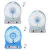 USB Battery Dual Purpose Mini Table Fan with Light Rechargeable Battery Powered Mini Desk Fan With Strong Wind