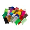 Women's Colorful Cotton Mid-Calf Socks: Korean & Japanese Candy Colors, Scrunch Style, Trendy for Autumn/Winter