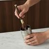 Kaffekværn Rengøringsbørste Træhåndtag Bønnepulver Støvning Espresso Børste Barista Værktøj Kaffemaskine Rengøringsbørste