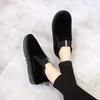 Women's Ankle Snow Boots  2024 Winter New Anti Slip-ON with Plush Thick Sole Student Cotton Shoes Platform Boots