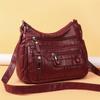 Multi-Layer Multi-Pocket Shoulder Bag Women's Crossbody Bag Mother Bag