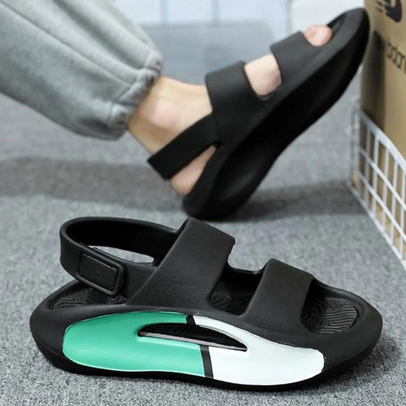 Ultralight Men's Sandal Non-slip Buy New Comfortable 2025 Styles Luxury Breathable Design Arrival Trend 39 H Male Shoe