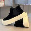 Men's shoes high top thick baseplate shoes