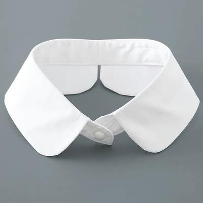 Colletti Alti Bianchi Staccabili Colletto Falso Semplice Moda Finto Colletto per Donne Ragazze