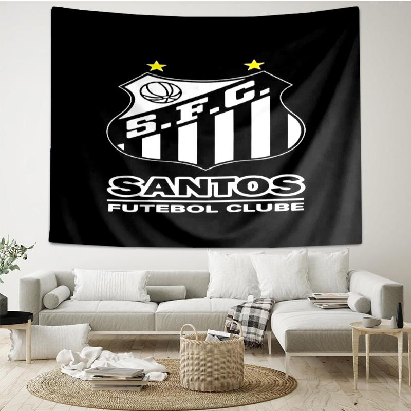 1PC Powerful Football Crest Design Printed Tapestry Room Decoration Wall Hanging for Living Room Bedroom, dormitory, Birthday and Christmas gifts