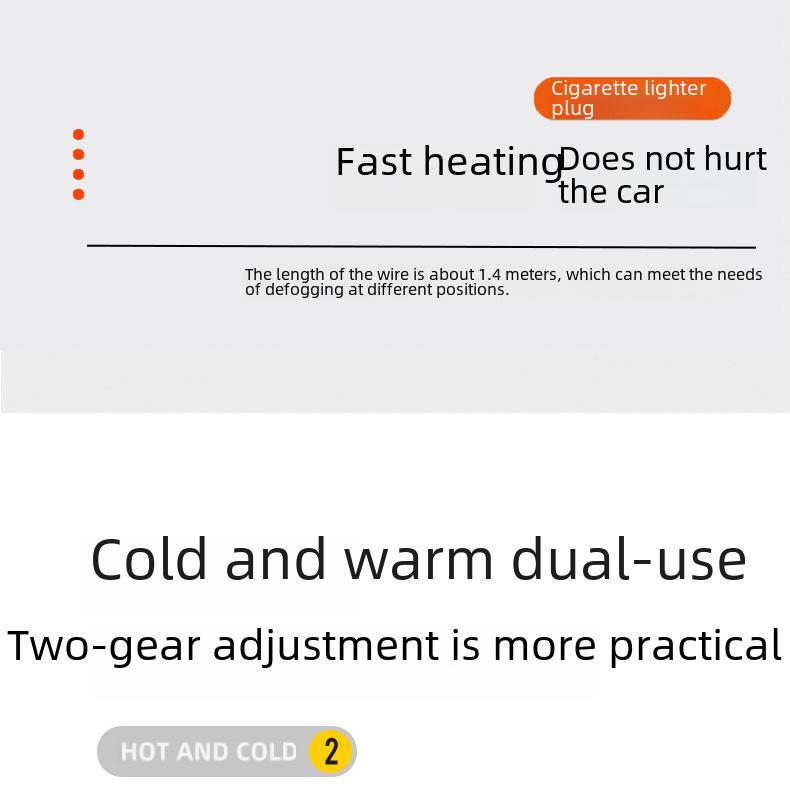 12V Auto Elektroheizung & Enteiser