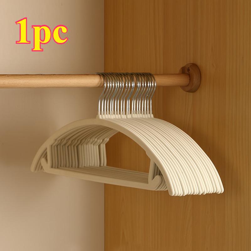 

Flocking household anti-slip clothes racks for non-slip and do not fall off for clothing store display clothes racks