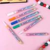 4/12 Stück/Set Bunter Nail Art Graffiti Stift Wasserdicht DIY 3D Nail Art Zeichenstift Abstrakte Linien Feine Malwerkzeuge