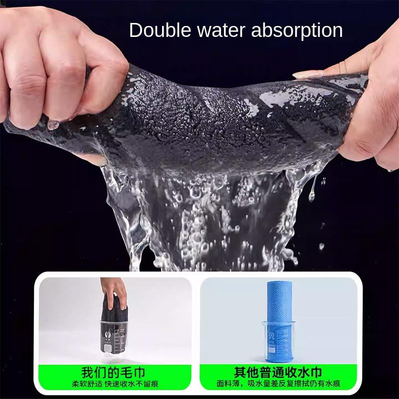 160x60cm High-End Super großes verdicktes Wasseraufnahme Mikrofaser Handtuch Autowaschhandtuch Detaillierung Reinigungstuch Autowäsche Trocknung