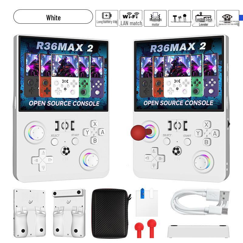 R36MAX2 Open Source Handheld Game Console: Classic GBA, FC Arcade, Portable PSP