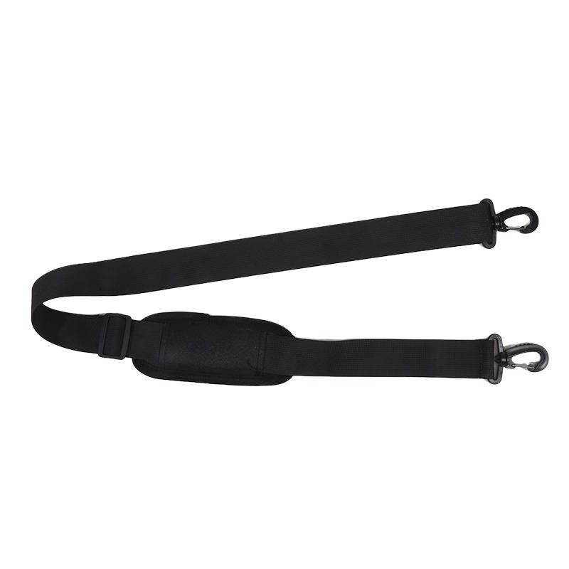 Popruh na tašku na počítač Nylonový pro pánskou kabelku Aktovku Crossbody Ramenní popruhy Nastavitelné Dlouhé popruhy Černý