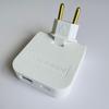 Ultra-Thin Type-C European Power Converter with USB - 3-in-1 Plug