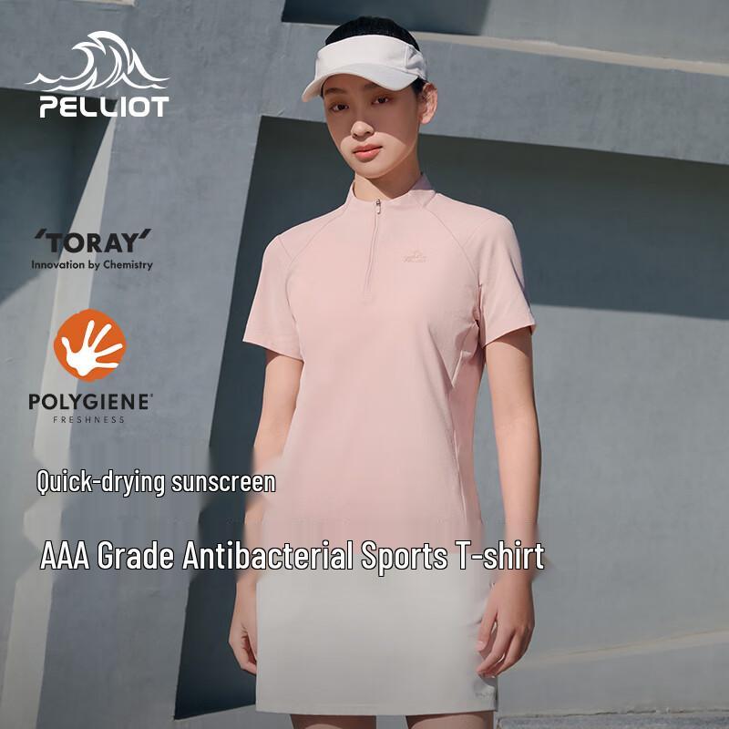 Pelliot Outdoor Quick-Dry Stand Collar T-Shirt