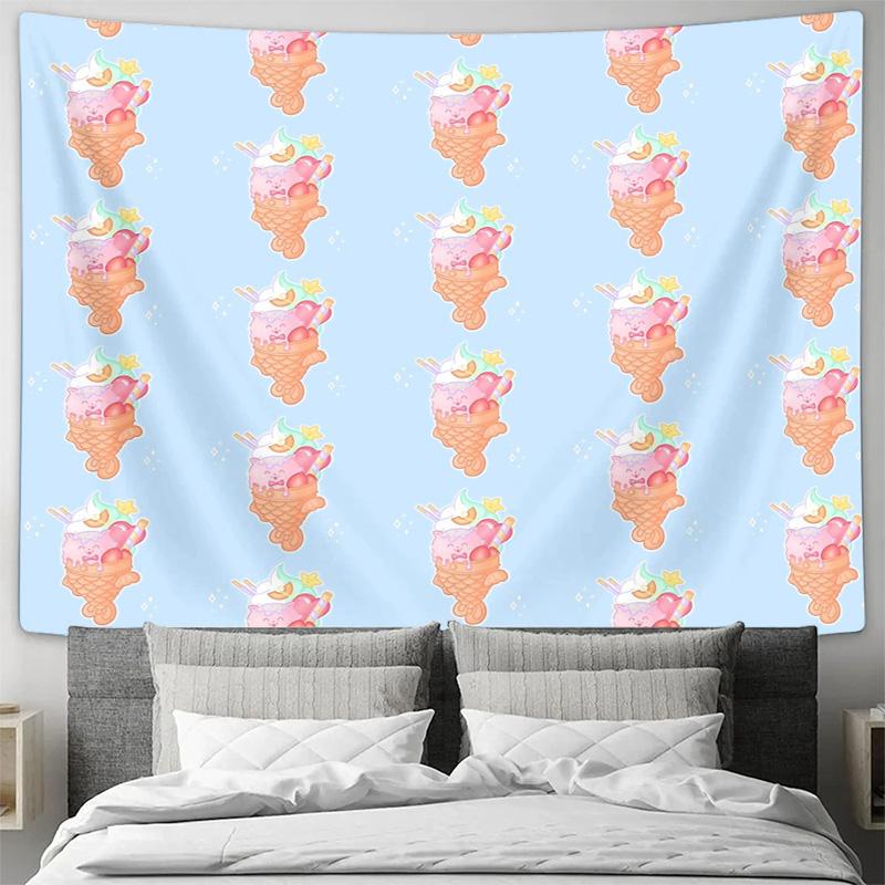 Boho Tapestry Wall Hanging Nature Landscape Decor Aesthetic Room Divider Hippie Wall Art Bedroom Backdrop Tribal Pattern Home Te