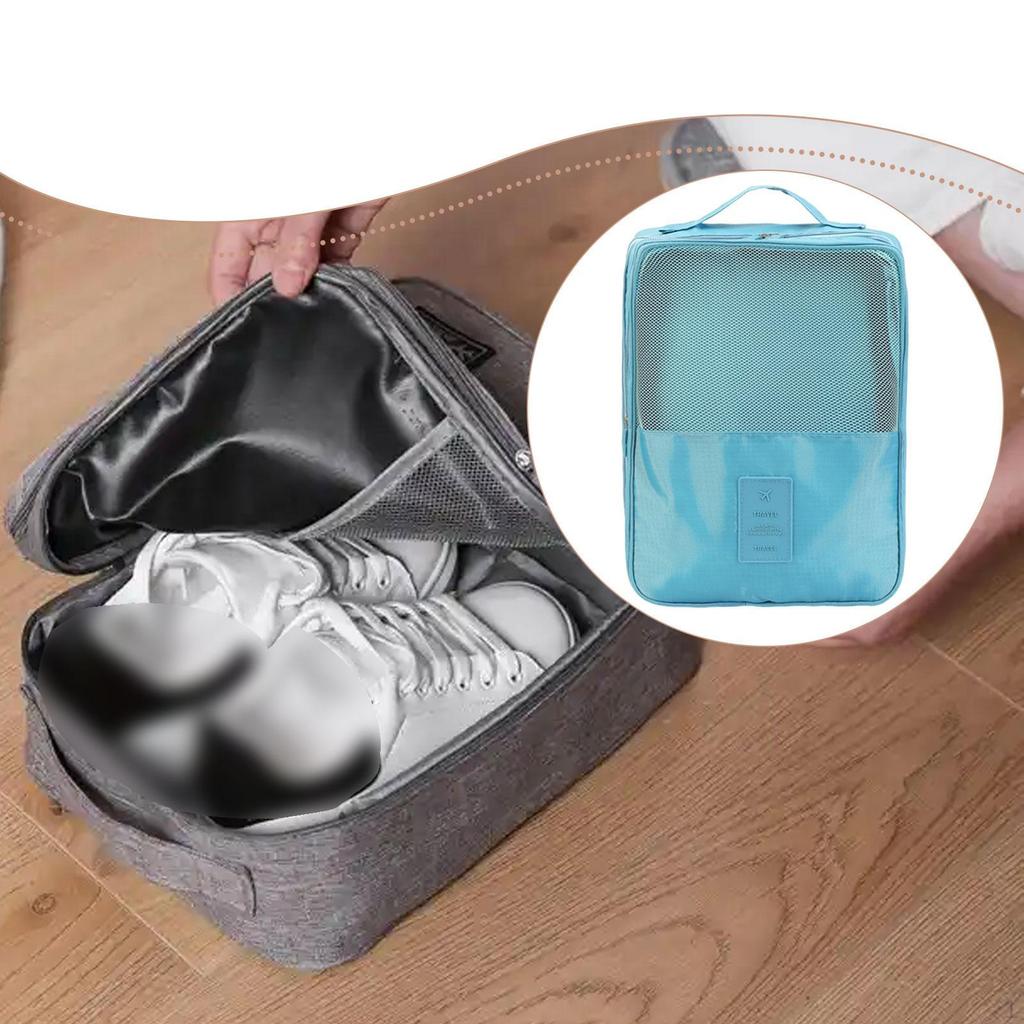 Travel Shoe Bag Organizer Durability Dustproof Practical with Handle Men Women Lightweight Storage