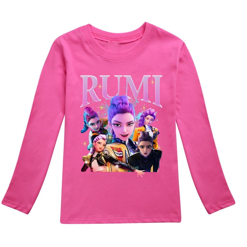 Sudaderas con capucha Kpop Cazadores de Demonios para niños Ropa para bebés niñas Otoño Casual Niños Anime Jerséis Sudaderas para niños Tops con capucha casuales