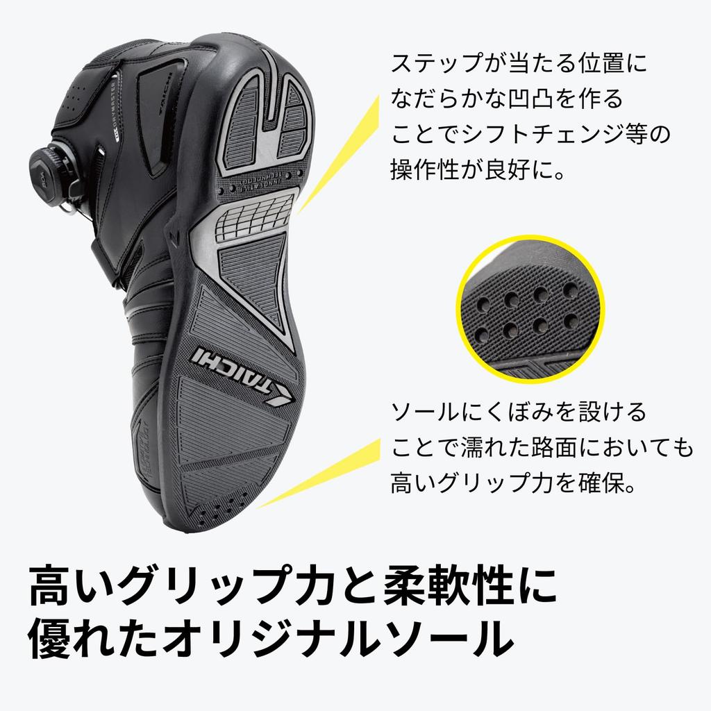 RS Taichi Motorcycle Riding with BOA and Shift DRYMASTER BOA Riding Shoes RSS006 URBAN Size Shoes, Waterproof, Built-in Protector, Dial, Guard, CAMO,