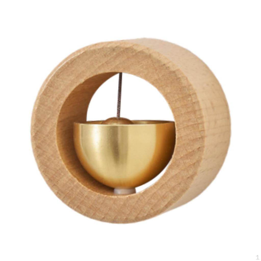 Shopkeeper's Door Opening, Unique Wooden Doorbell for Refrigerator, House Entrance