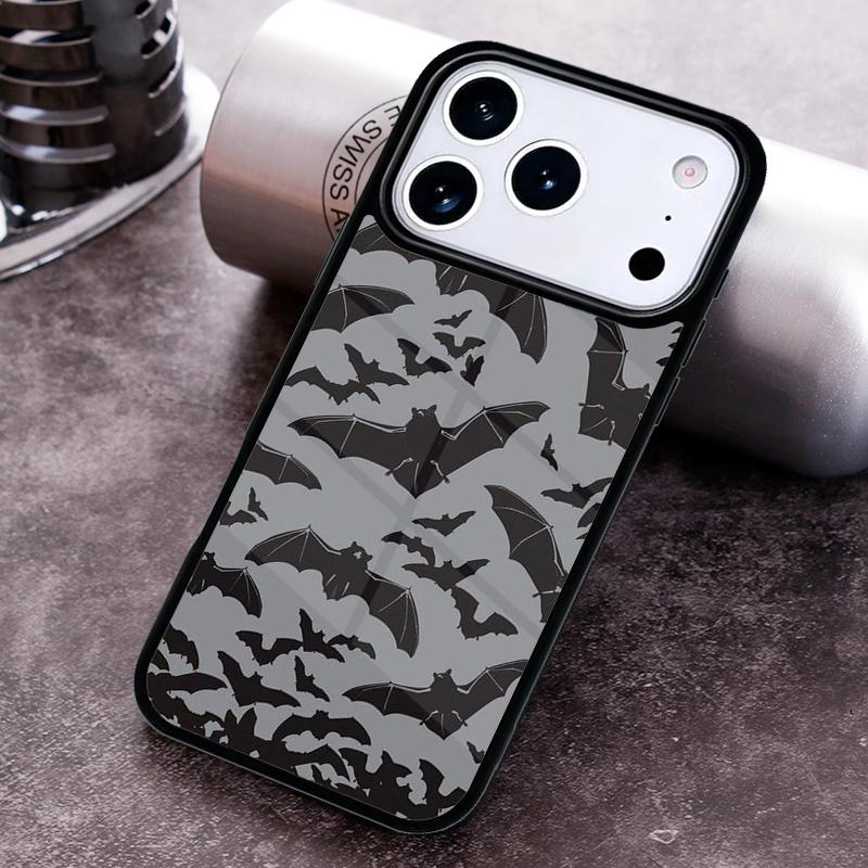 Goth Vampire Bat Gothic Phone Case for iPhone 17 16 15 Pro Max Air 14 13 12 11 Plus Shockproof Cover