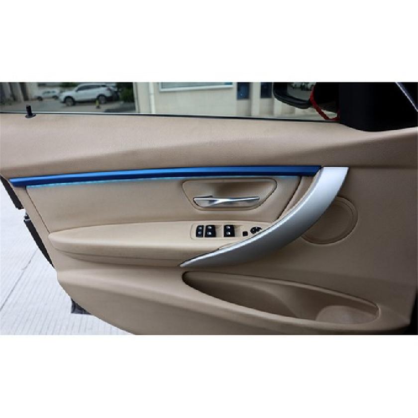 Sports Style ABS Carbon Fiber Car Inner Door Handle Cover For BMW 3 F0 14 15 16