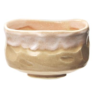 Mino Ware Matcha Bowl, Kiln-change Glaze, Cherry Blossom Pink, Approximately 550ml, Matcha Tea Bowl, Yamakatsu Mino Touen "Shiki-an" Design, Spring, S