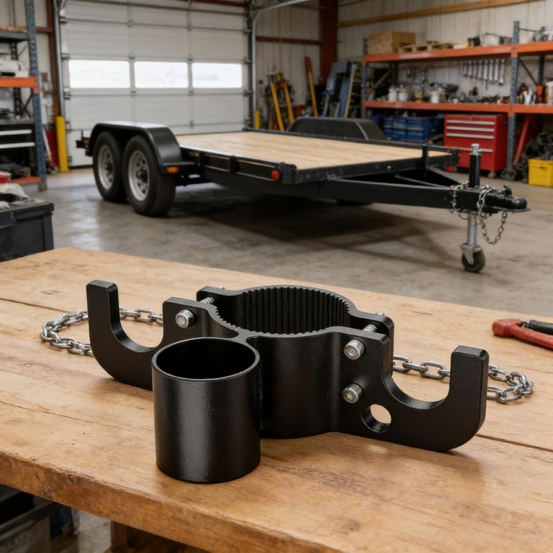 Lightweight Chain Storage Bracket Strong Aluminum Small Trailers Accessory Organizer Tool for Campers & Trailers