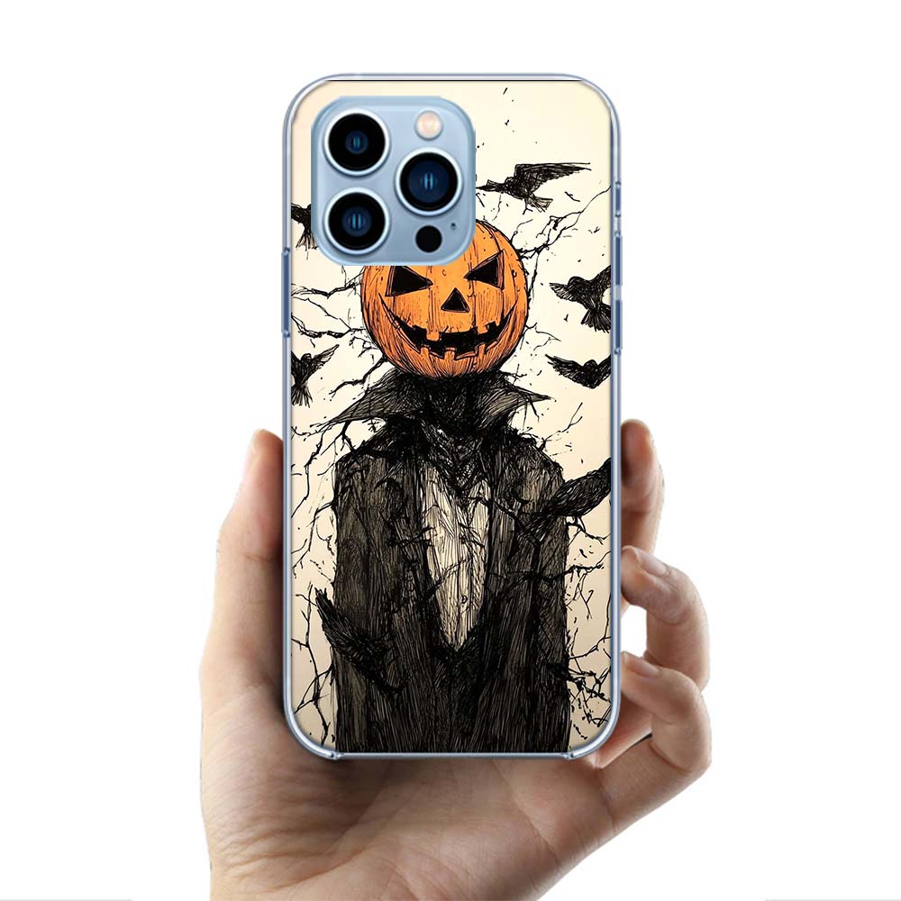 Halloween Pumpkin Man Is Here Cases Phone Case For Iphone 17E 16E 17 Air 16 Pro Max 15 Pro 14 Plus 11 13 12 Mini Cover Cases Com