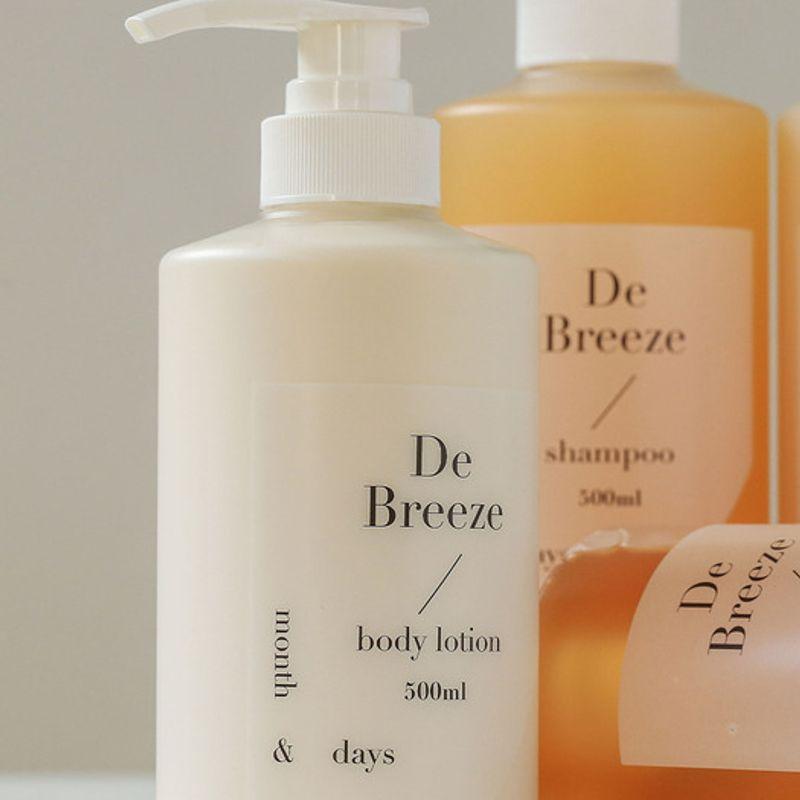

month&days perfume care body lotion de breeze 500ml single type